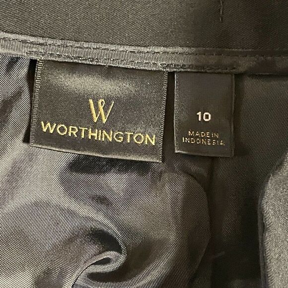 Worthington Black Sequin Pencil Skirt 10 - Picture 9 of 9
